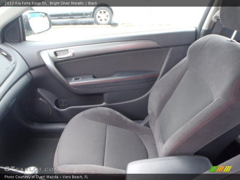 Bright Silver Metallic / Black 2013 Kia Forte Koup SX