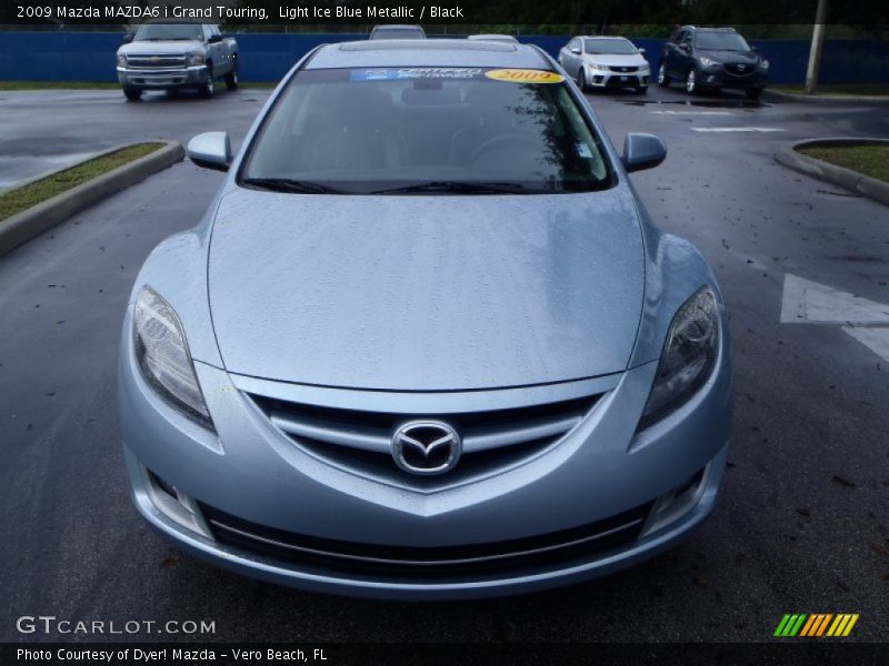 Light Ice Blue Metallic / Black 2009 Mazda MAZDA6 i Grand Touring
