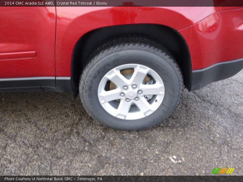 Crystal Red Tintcoat / Ebony 2014 GMC Acadia SLE AWD