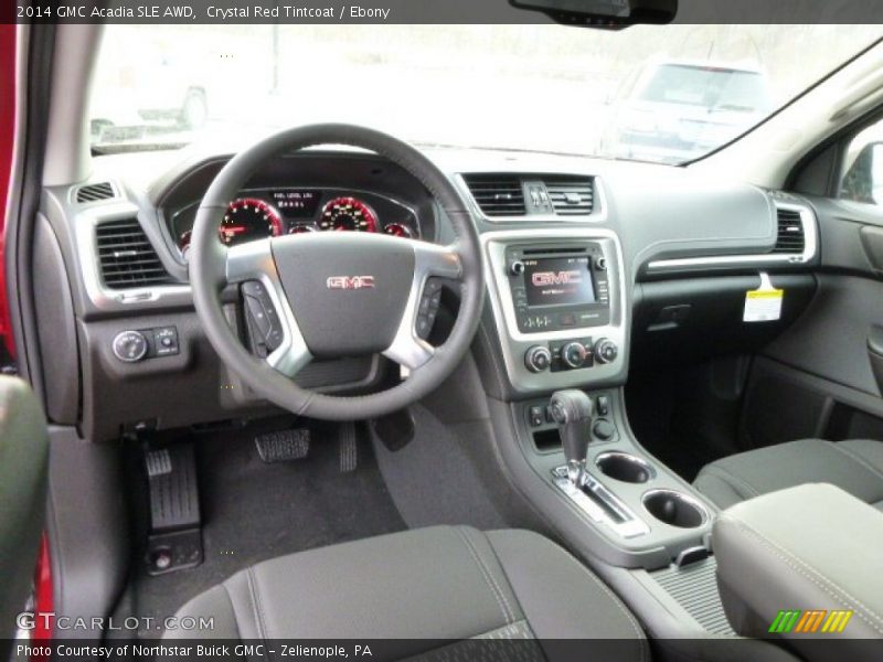 Crystal Red Tintcoat / Ebony 2014 GMC Acadia SLE AWD