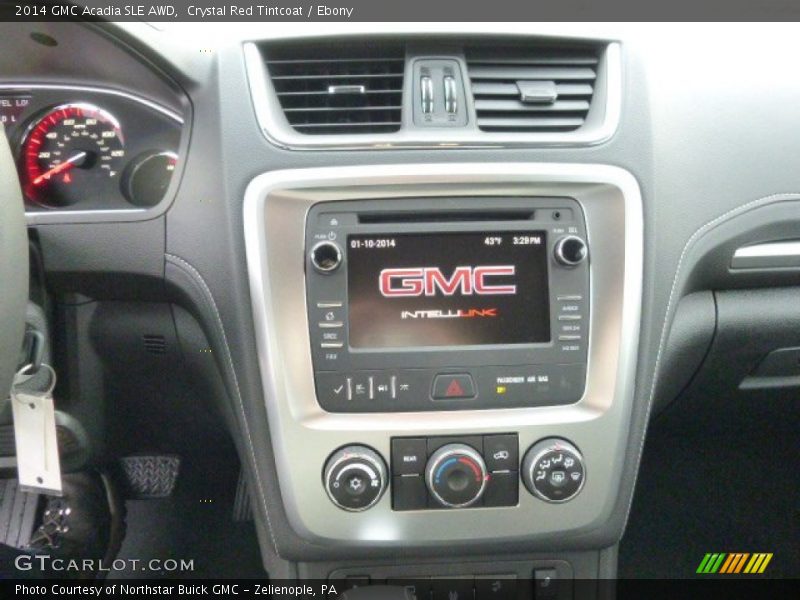 Crystal Red Tintcoat / Ebony 2014 GMC Acadia SLE AWD