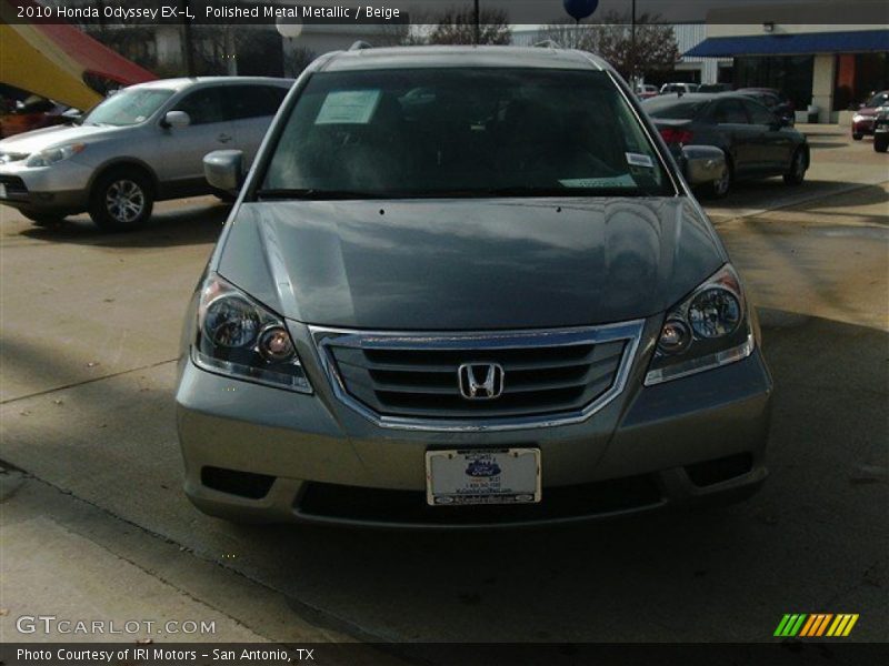 Polished Metal Metallic / Beige 2010 Honda Odyssey EX-L