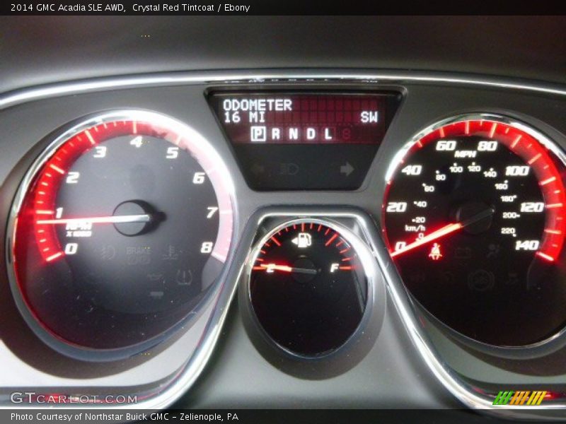 Crystal Red Tintcoat / Ebony 2014 GMC Acadia SLE AWD