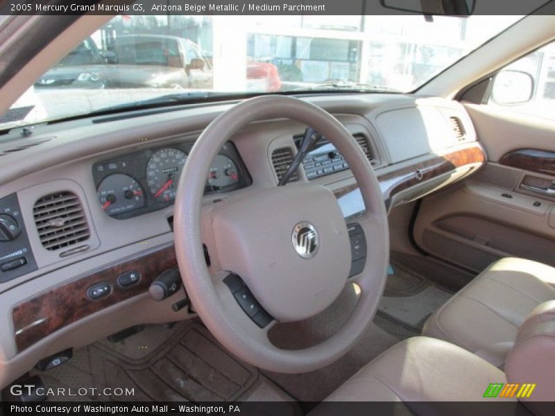 Arizona Beige Metallic / Medium Parchment 2005 Mercury Grand Marquis GS