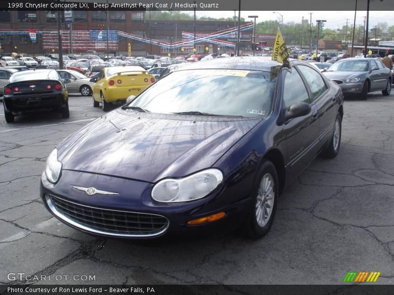 Deep Amethyst Pearl Coat / Medium Quartz 1998 Chrysler Concorde LXi