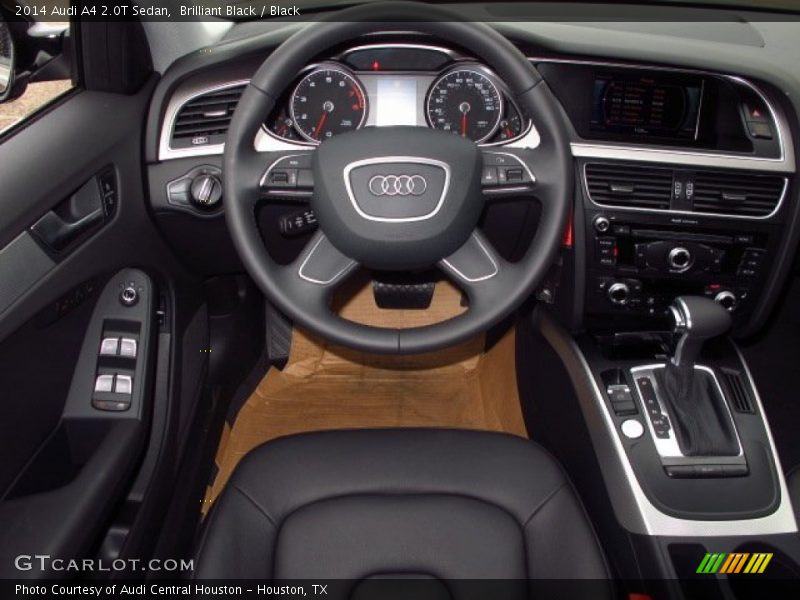 Brilliant Black / Black 2014 Audi A4 2.0T Sedan