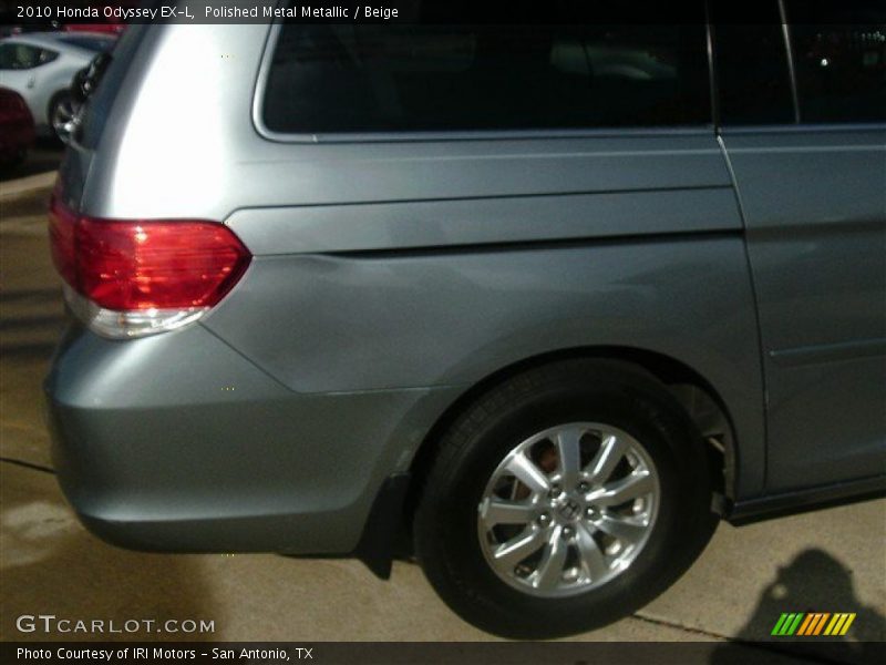 Polished Metal Metallic / Beige 2010 Honda Odyssey EX-L