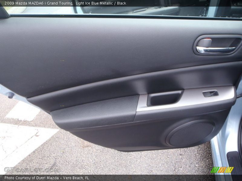 Light Ice Blue Metallic / Black 2009 Mazda MAZDA6 i Grand Touring