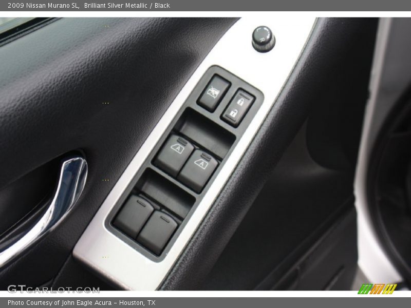 Brilliant Silver Metallic / Black 2009 Nissan Murano SL