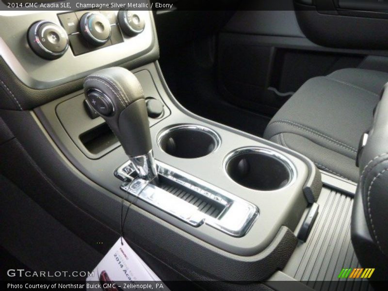 Champagne Silver Metallic / Ebony 2014 GMC Acadia SLE