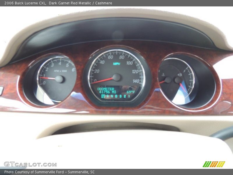 Dark Garnet Red Metallic / Cashmere 2006 Buick Lucerne CXL