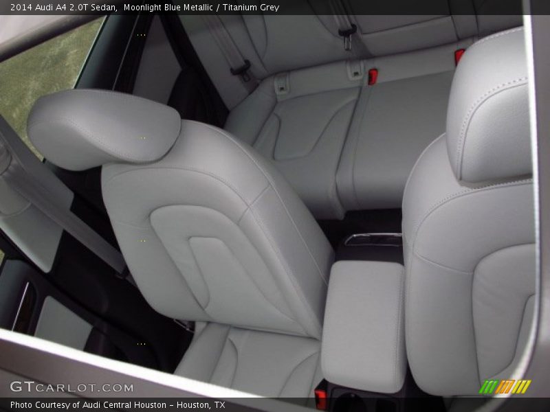 Moonlight Blue Metallic / Titanium Grey 2014 Audi A4 2.0T Sedan