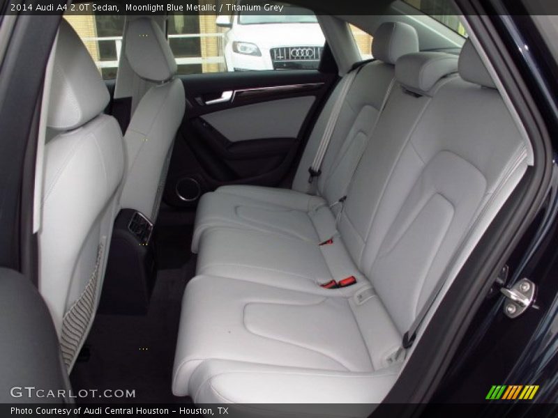 Moonlight Blue Metallic / Titanium Grey 2014 Audi A4 2.0T Sedan