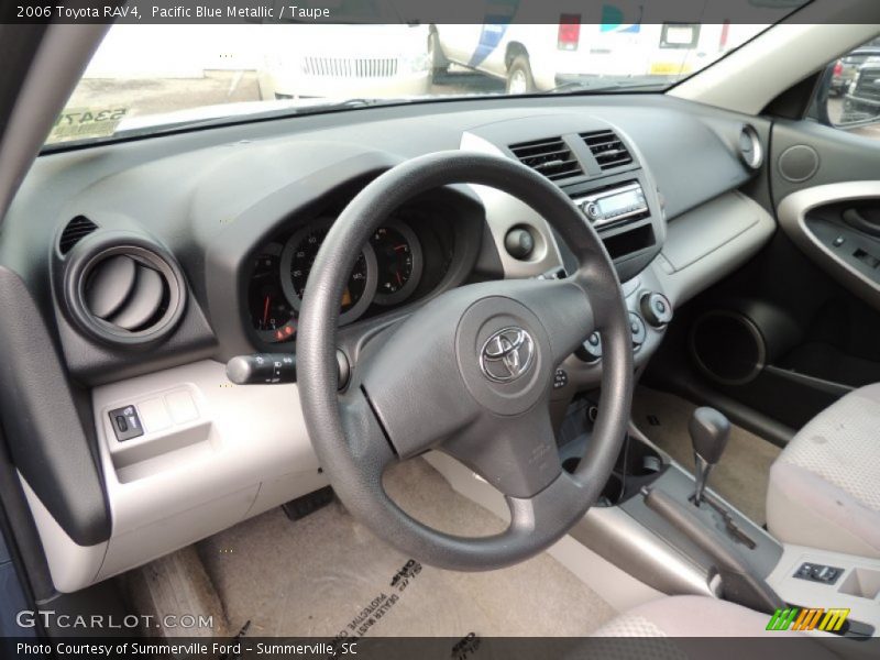 Pacific Blue Metallic / Taupe 2006 Toyota RAV4