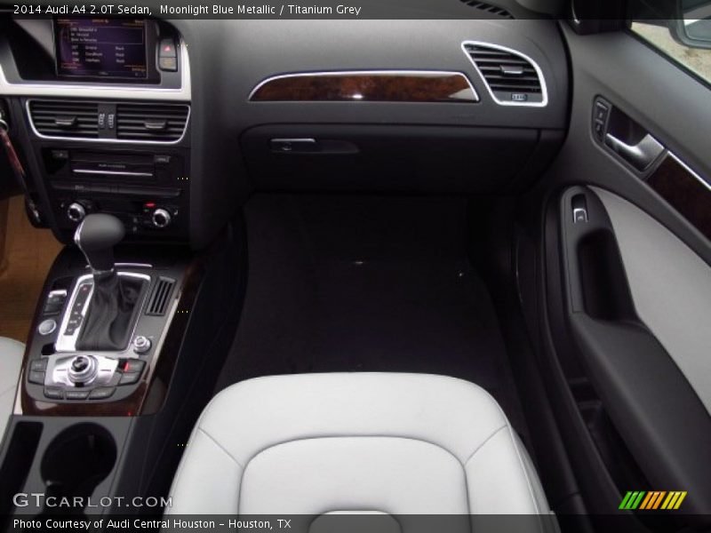 Moonlight Blue Metallic / Titanium Grey 2014 Audi A4 2.0T Sedan