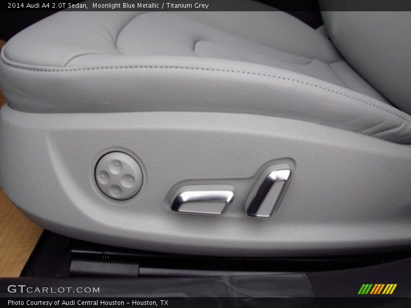 Moonlight Blue Metallic / Titanium Grey 2014 Audi A4 2.0T Sedan