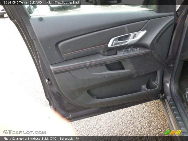 Iridium Metallic / Jet Black 2014 GMC Terrain SLE AWD