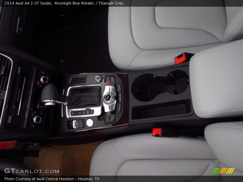 Moonlight Blue Metallic / Titanium Grey 2014 Audi A4 2.0T Sedan