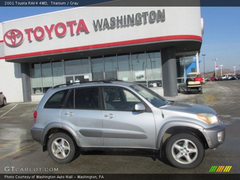 Titanium / Gray 2001 Toyota RAV4 4WD