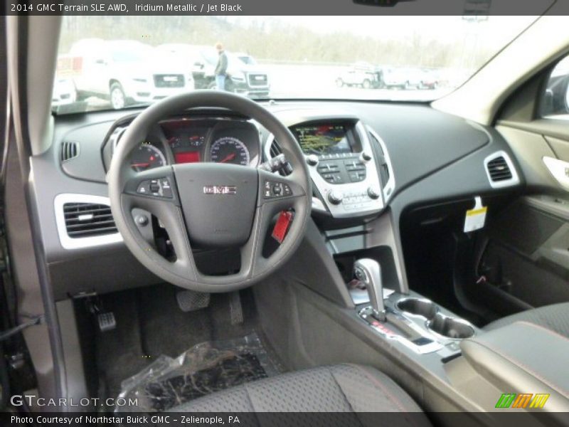 Iridium Metallic / Jet Black 2014 GMC Terrain SLE AWD