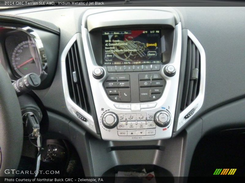 Iridium Metallic / Jet Black 2014 GMC Terrain SLE AWD