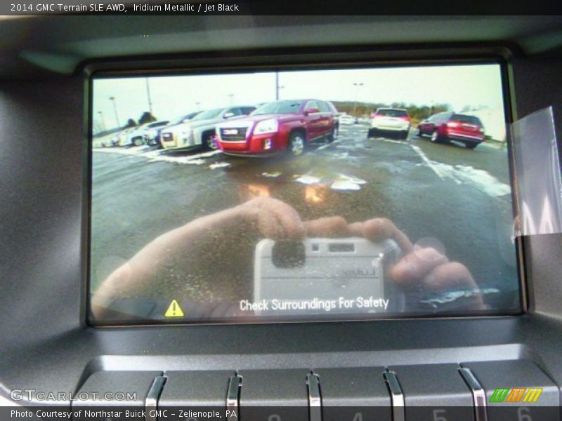Iridium Metallic / Jet Black 2014 GMC Terrain SLE AWD