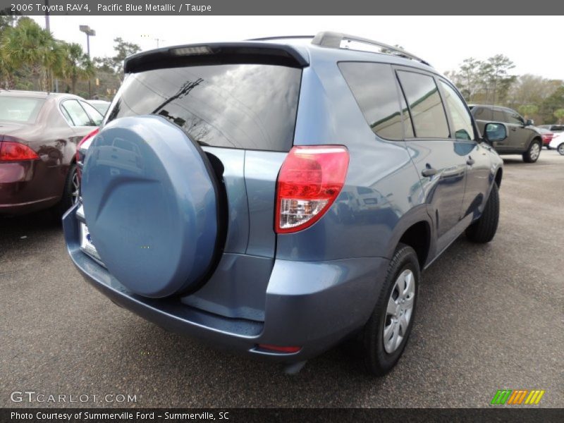 Pacific Blue Metallic / Taupe 2006 Toyota RAV4