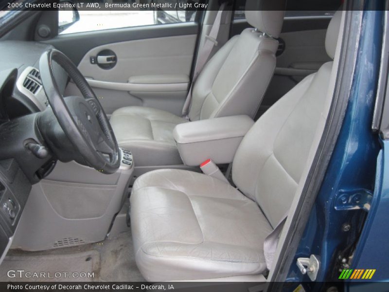 Bermuda Green Metallic / Light Gray 2006 Chevrolet Equinox LT AWD