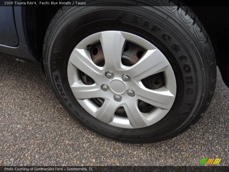 Pacific Blue Metallic / Taupe 2006 Toyota RAV4