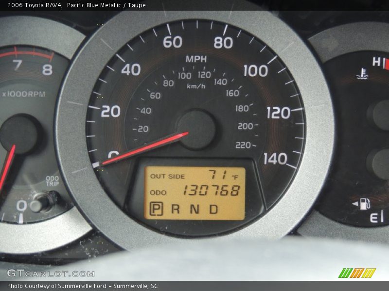 Pacific Blue Metallic / Taupe 2006 Toyota RAV4