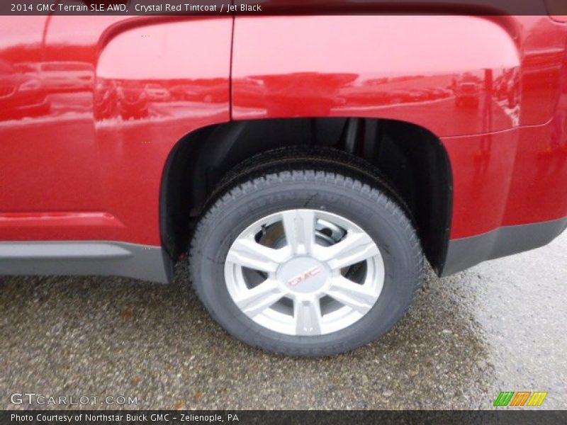 Crystal Red Tintcoat / Jet Black 2014 GMC Terrain SLE AWD