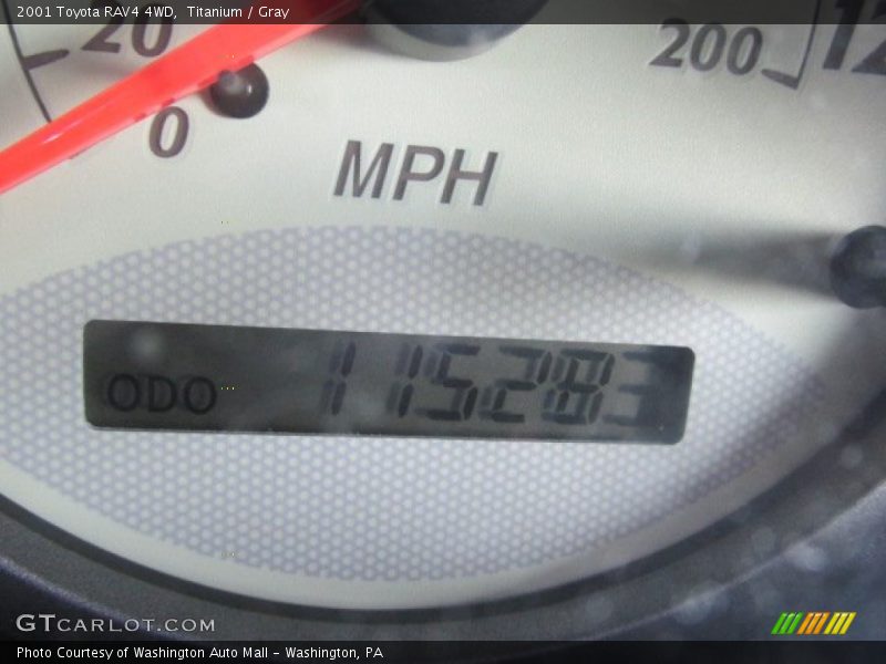 Titanium / Gray 2001 Toyota RAV4 4WD