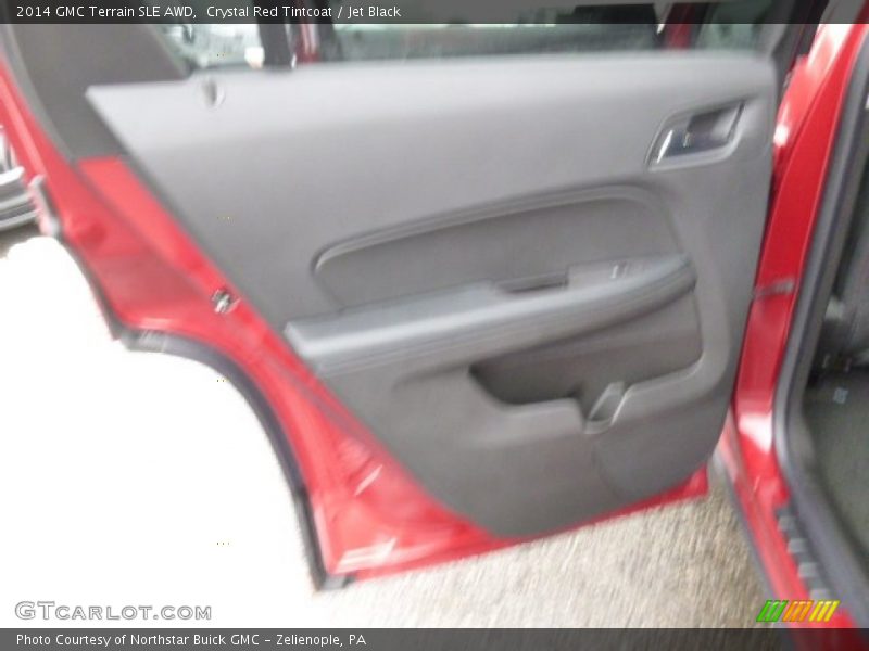 Crystal Red Tintcoat / Jet Black 2014 GMC Terrain SLE AWD