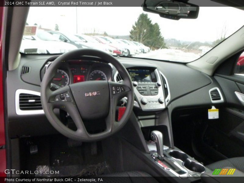 Crystal Red Tintcoat / Jet Black 2014 GMC Terrain SLE AWD