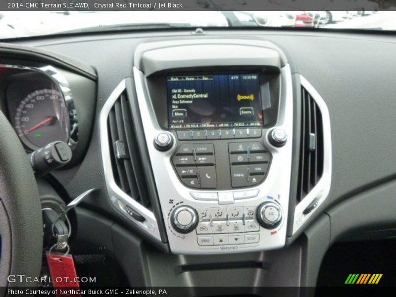 Crystal Red Tintcoat / Jet Black 2014 GMC Terrain SLE AWD