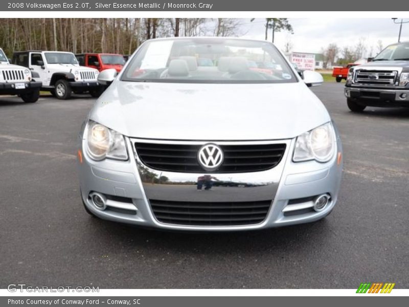 Silver Essence Metallic / Moonrock Gray 2008 Volkswagen Eos 2.0T