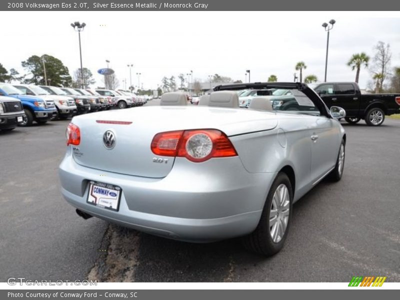 Silver Essence Metallic / Moonrock Gray 2008 Volkswagen Eos 2.0T