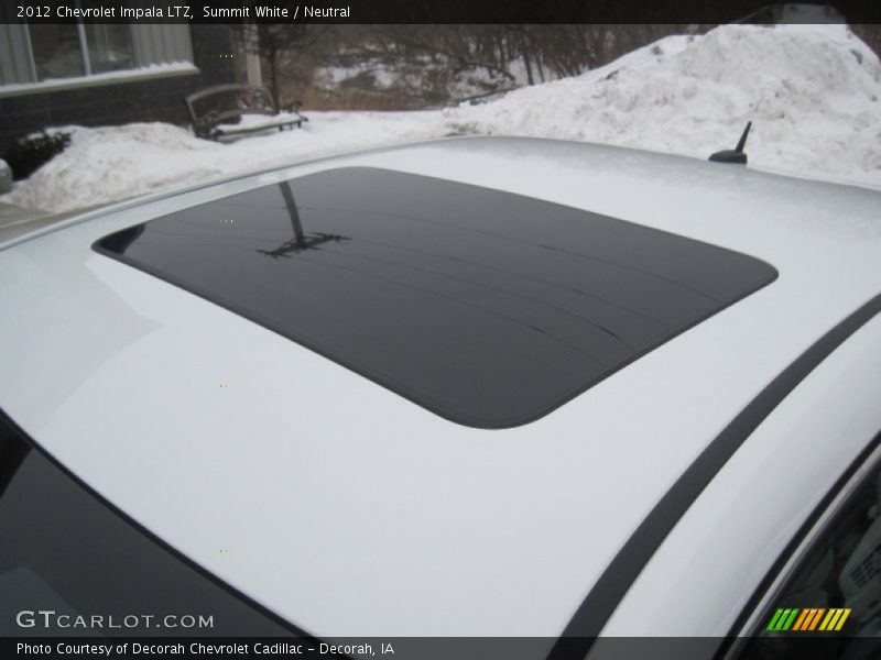 Summit White / Neutral 2012 Chevrolet Impala LTZ