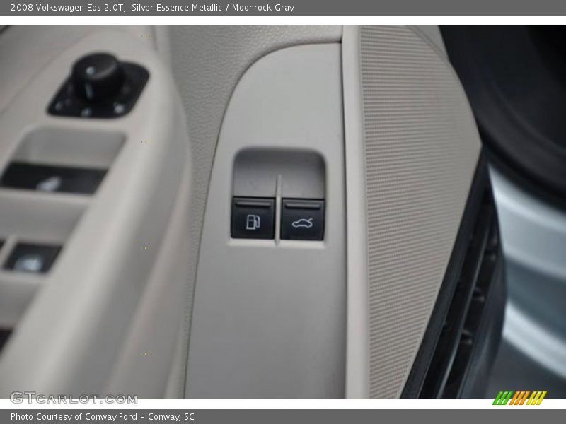 Silver Essence Metallic / Moonrock Gray 2008 Volkswagen Eos 2.0T