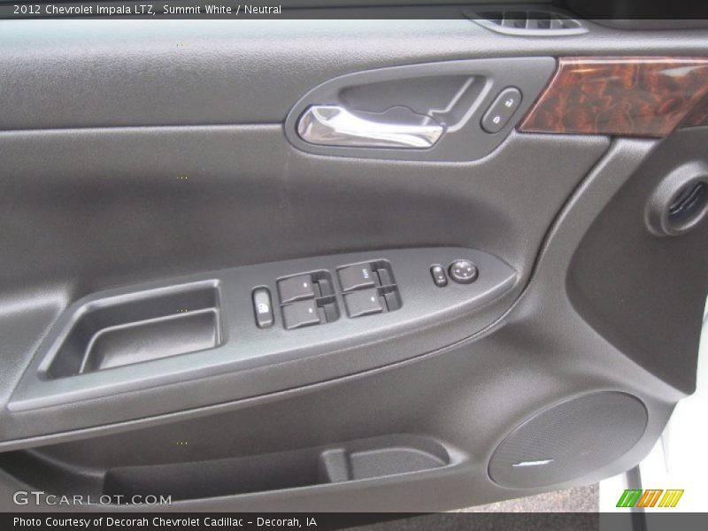 Summit White / Neutral 2012 Chevrolet Impala LTZ