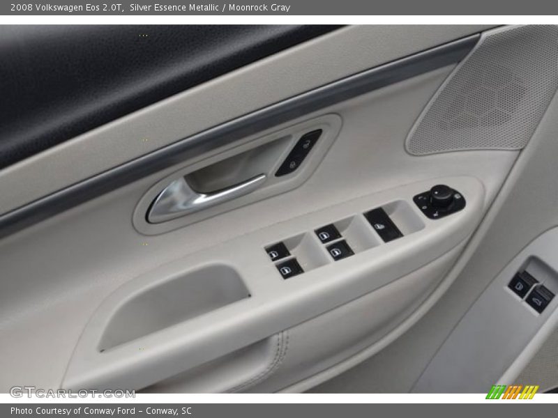 Silver Essence Metallic / Moonrock Gray 2008 Volkswagen Eos 2.0T