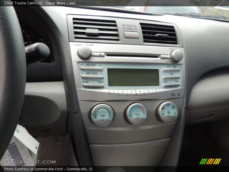 Super White / Ash 2008 Toyota Camry LE
