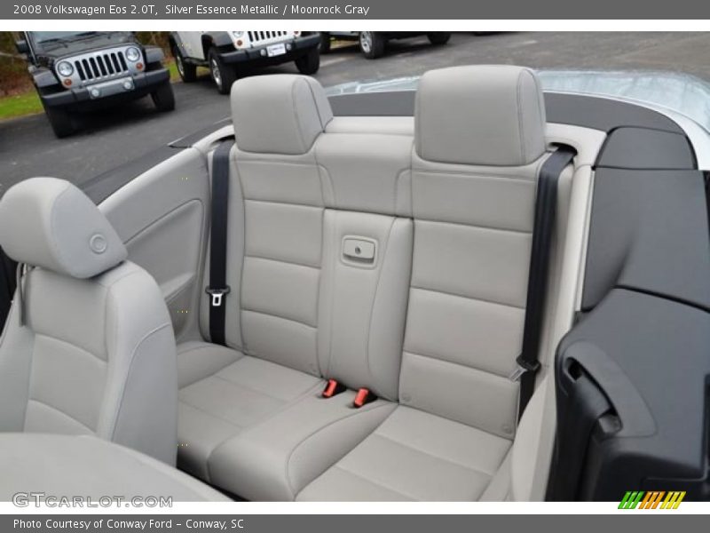 Rear Seat of 2008 Eos 2.0T