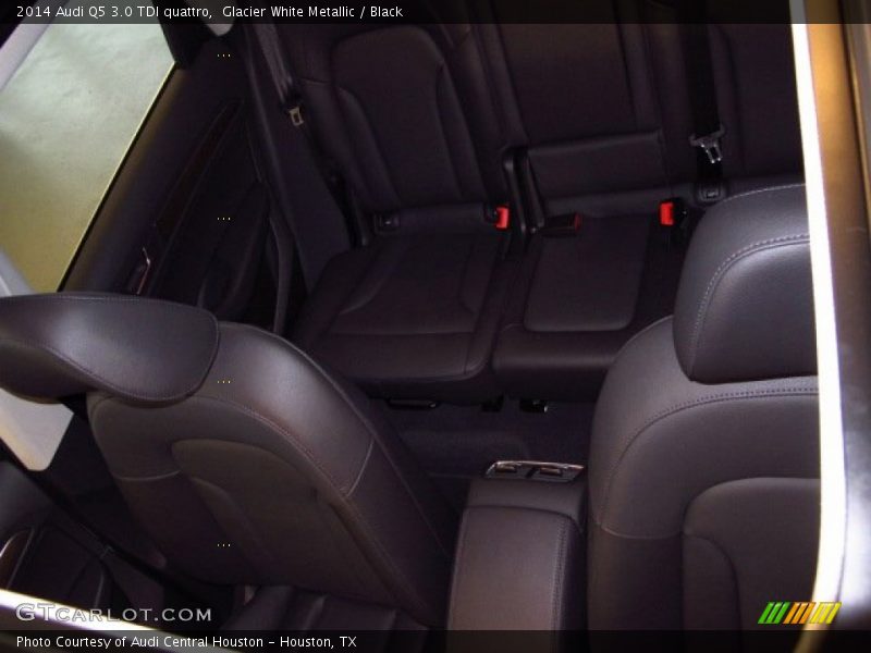 Glacier White Metallic / Black 2014 Audi Q5 3.0 TDI quattro
