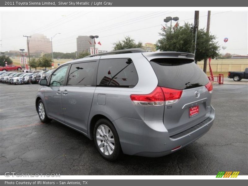Silver Sky Metallic / Light Gray 2011 Toyota Sienna Limited