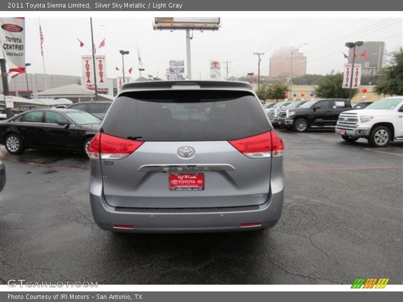 Silver Sky Metallic / Light Gray 2011 Toyota Sienna Limited