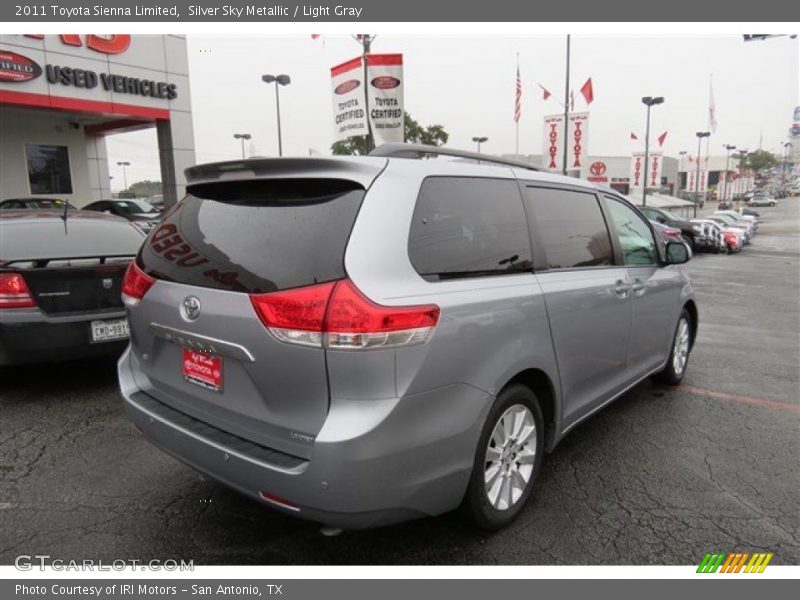 Silver Sky Metallic / Light Gray 2011 Toyota Sienna Limited