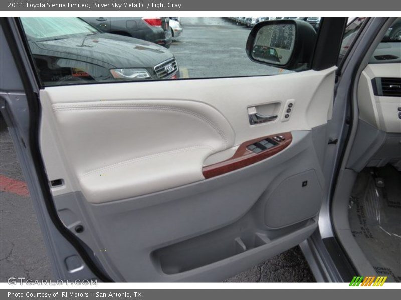 Silver Sky Metallic / Light Gray 2011 Toyota Sienna Limited