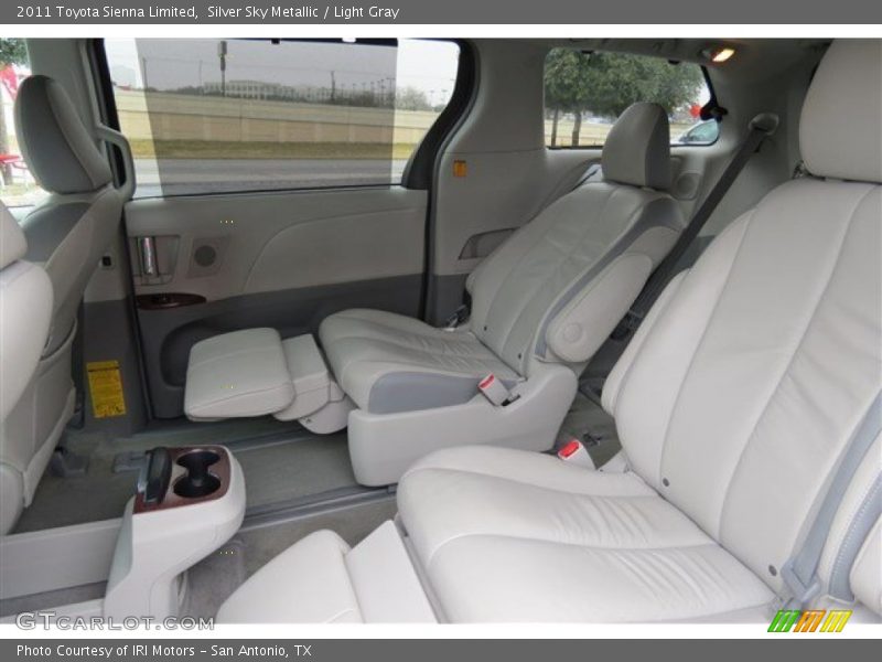 Silver Sky Metallic / Light Gray 2011 Toyota Sienna Limited