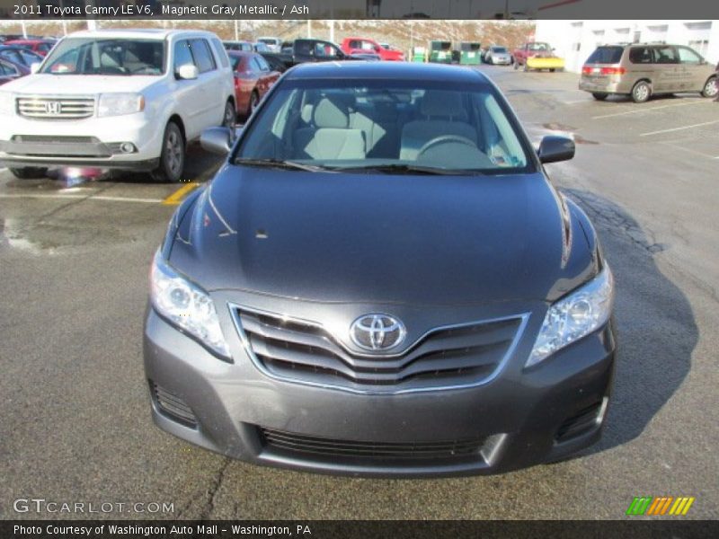 Magnetic Gray Metallic / Ash 2011 Toyota Camry LE V6